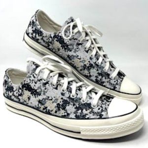 Converse Chack 70 OX Mouse Black String Canvas Low Top Men's Size 170382C